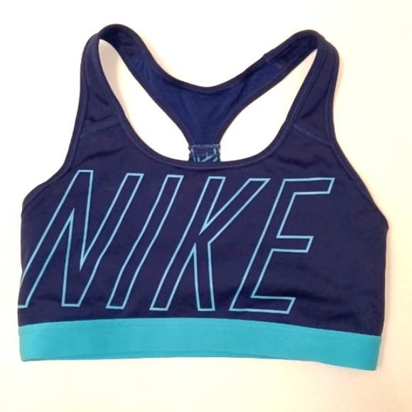 Nike Other - Nike PRO Classic Logo Read Sports Bra DRI-FIT